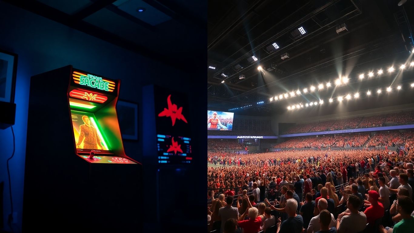 Evolution of Esports: From Arcades to Global Arenas